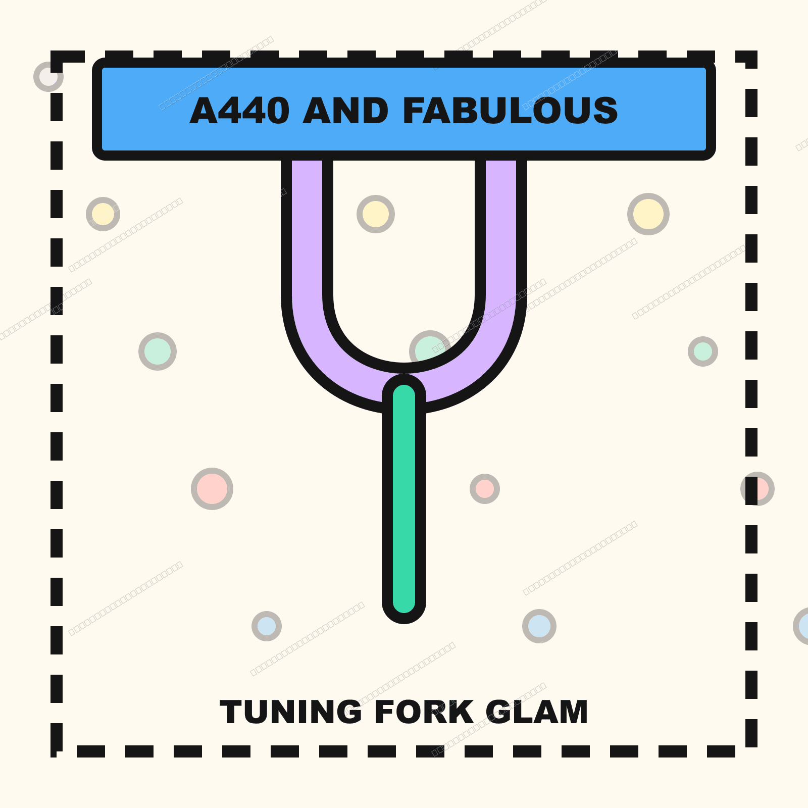 Analog Tuning Fork